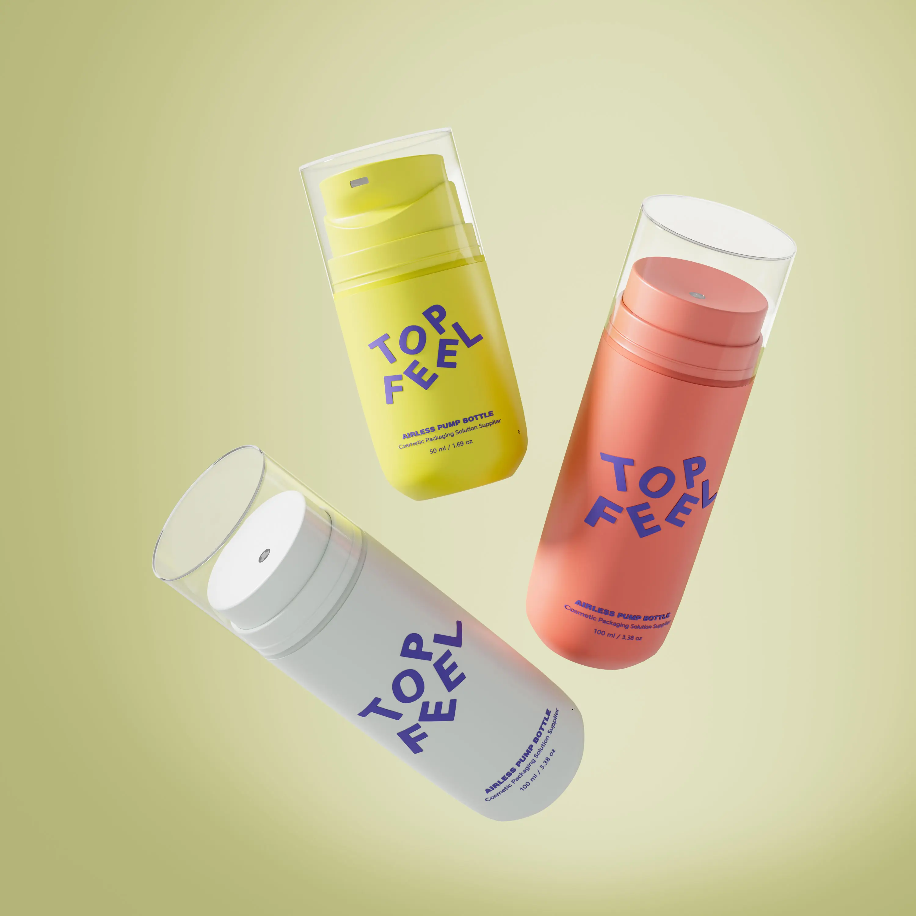 Airless bottle with pumps - Image 2